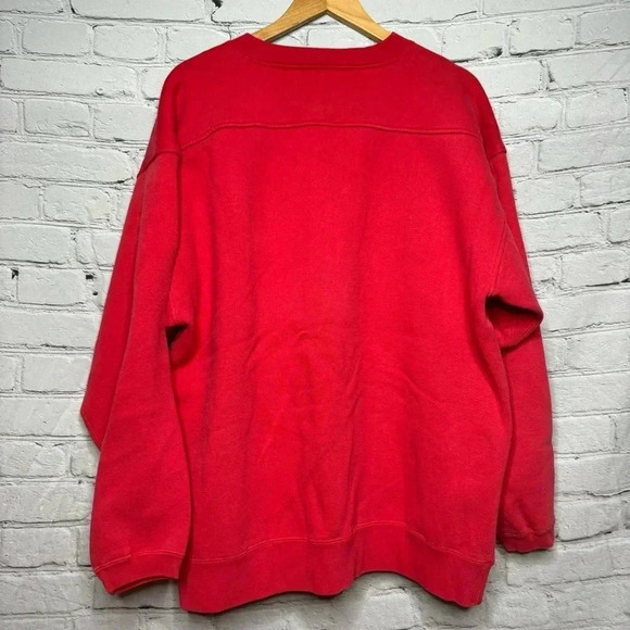 Galt Sand Ohio State University Red Oversized Crewneck Sweatshirt size XL - Picture 9 of 9
